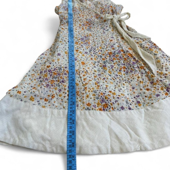 Free People linen wrap dress - Picture 6 of 6